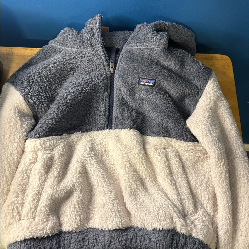 Patagonia Kids' Two-Tone Fleece Hoodie